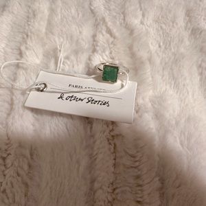 Other Stories Green stone Ring NWT